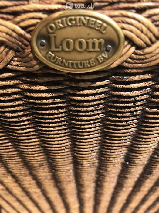 Scaune ratan natural și lemn masiv | 3 bucati