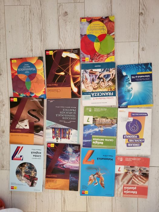 Manuale si carti/clasa a7a si a 8 a