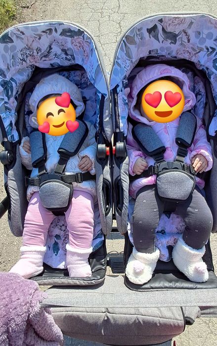Количка за близнаци Dorjan quick twin 2в1