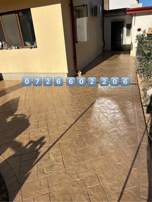 Beton Amprentat Targu Jiu/Motru/Filiasi