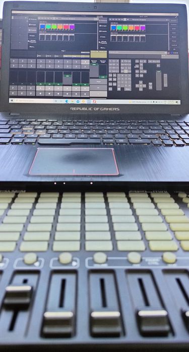 Interfata dmx Wierless/nod sACN/Dmx Controler