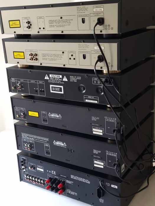 Harman/Kardon - Cassette Tape Deck, Receiver, CD player