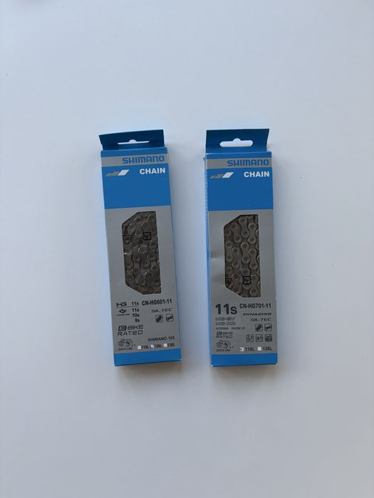 Вериги SRAM и Shimano 11 скорости
