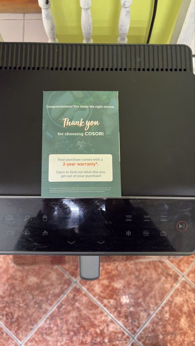 Air Fryer Cosori dual blaze 6.4L