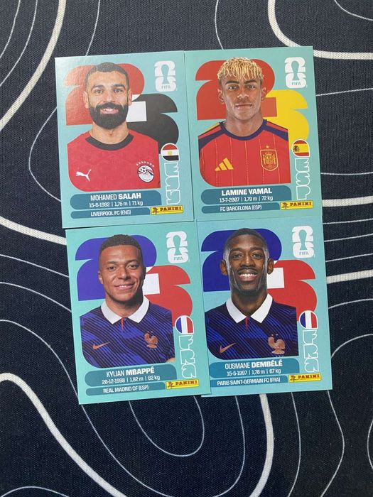 Футболни стикери FIFA World Cup 2026 Panini collection от световното първенство по футбол