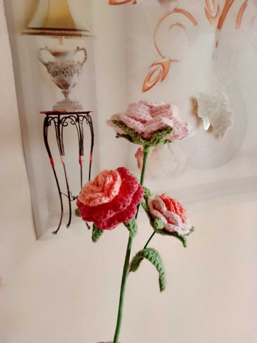 Изработка на плетени цветя и дребни аксесоари!