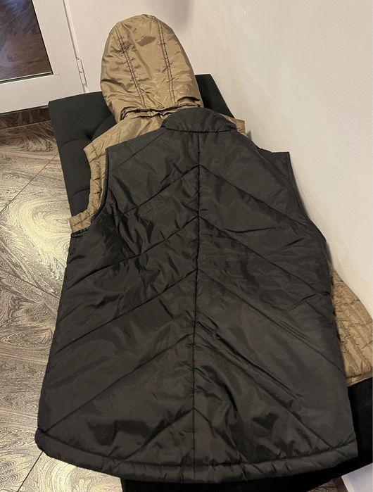 Елек пухенка - 2 броя + подарък чанта