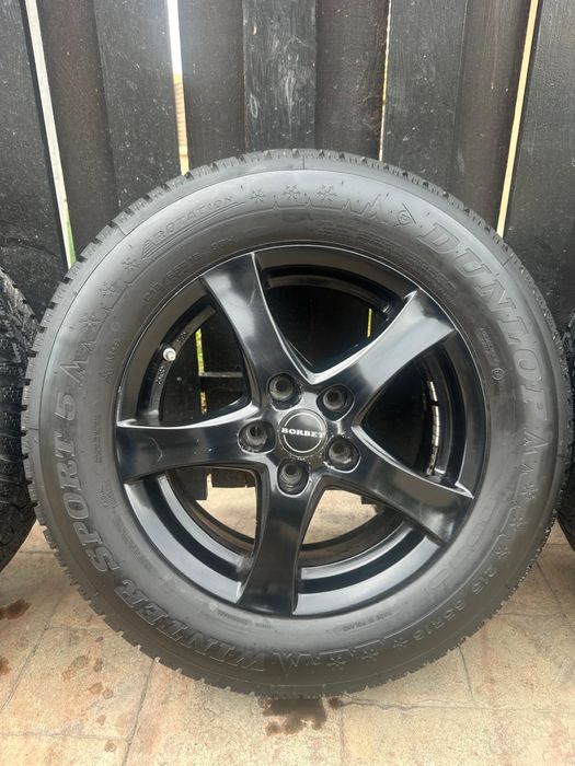 Vand set roti+anvelope DUNLOP 215/65/16 pentru DACIA DUSTER / QASHQAI