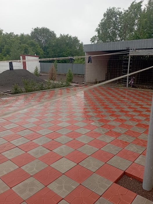 Укладка брусчатка