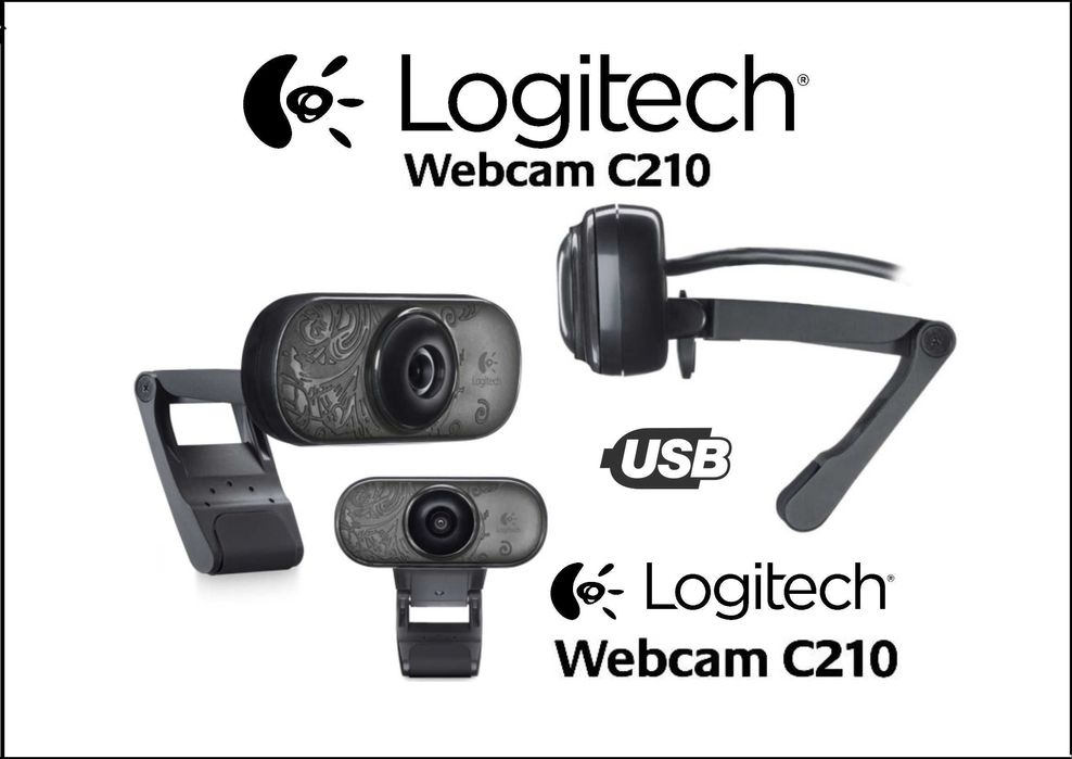 Камери с микрофон Logitech C170 и C210 - USB