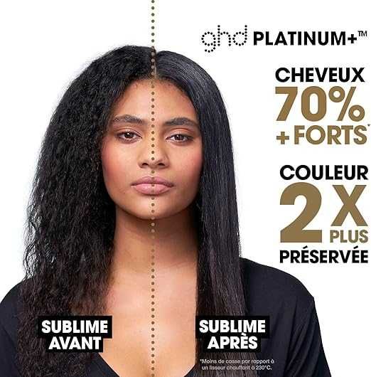 Интелигентна преса за коса GHD Platinum+ Black Styler