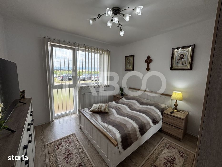 Apartament 2 camere de vanzare 38mpu si boxa Sibiu zona Turnisor — fotografia 1