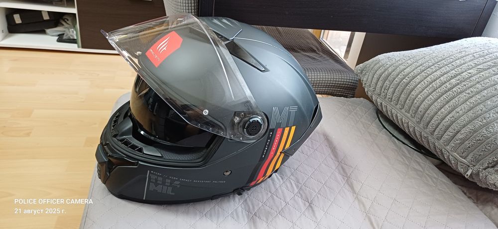 Каска MT THUNDER 4 SV Matt Black