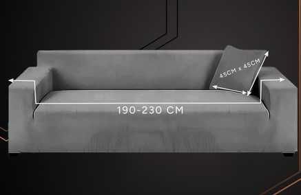 Предпазен водоустойчив кадифен калъф за диван с ПОДАРЪК