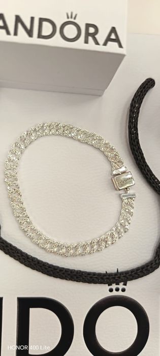 Bratara Pandora Cuban Argint S925 Produs Nou