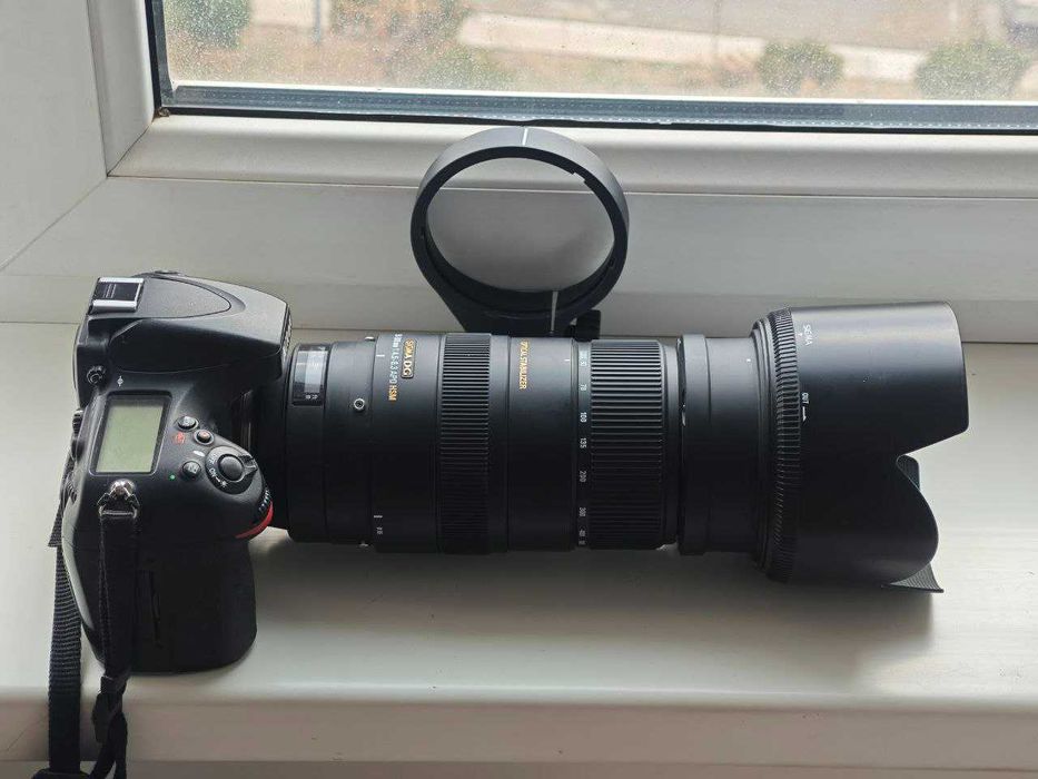 Sigma 50-500 mm 4.5-6.3 OS HSM для Nikon 10-кратный супер зум телевик