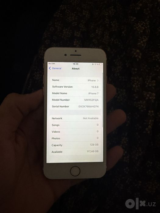 iPhone 7 128Gb ideal 86%