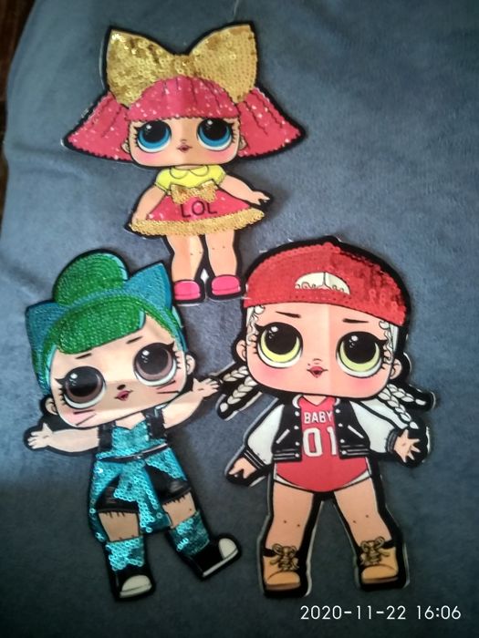 Наклейки для одежды