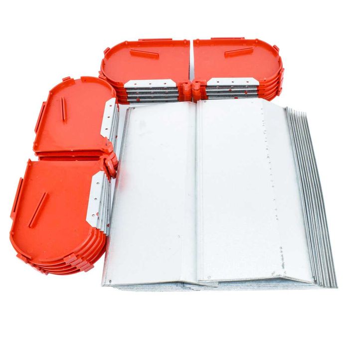 Хранилка за зайци 25 см комплект 10 броя