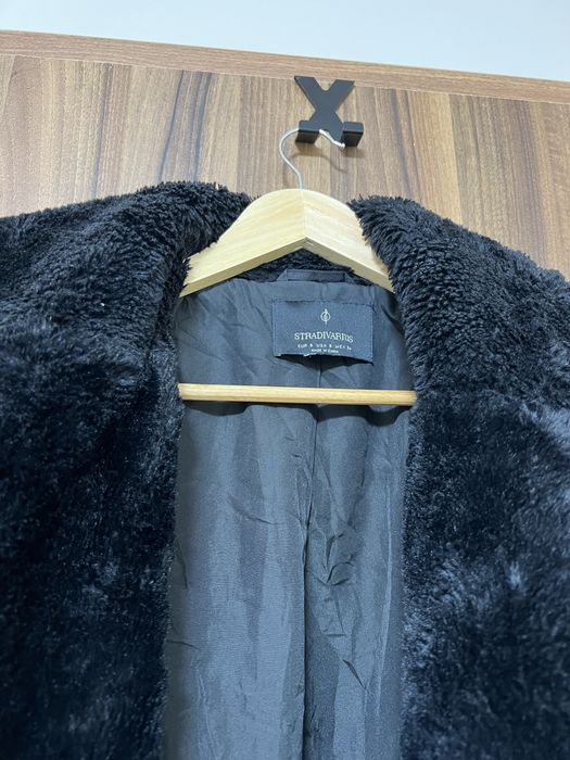 Teddy bear палто Stradivarius, S размер