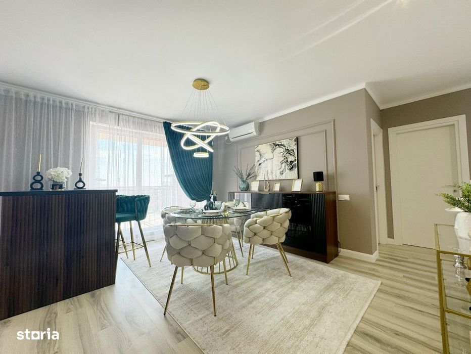 Apartament cu 2 camere decomandat, 62 mp utili + balcon 15mp - Lipovei