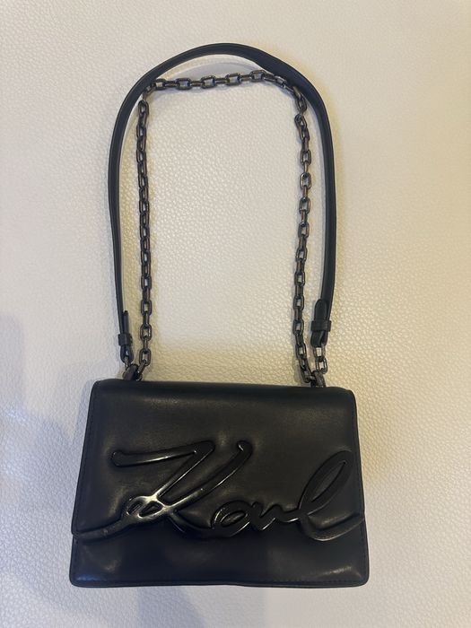 Дамска малка чанта Karl Lagerfeld черна