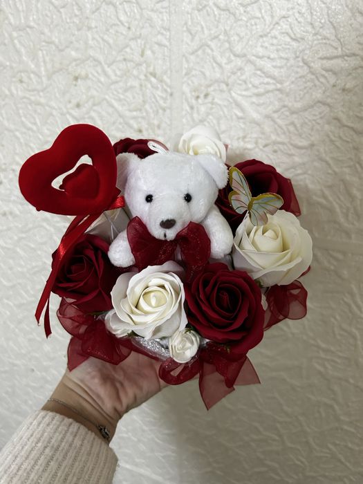 Aranjamente trandafiri sapun