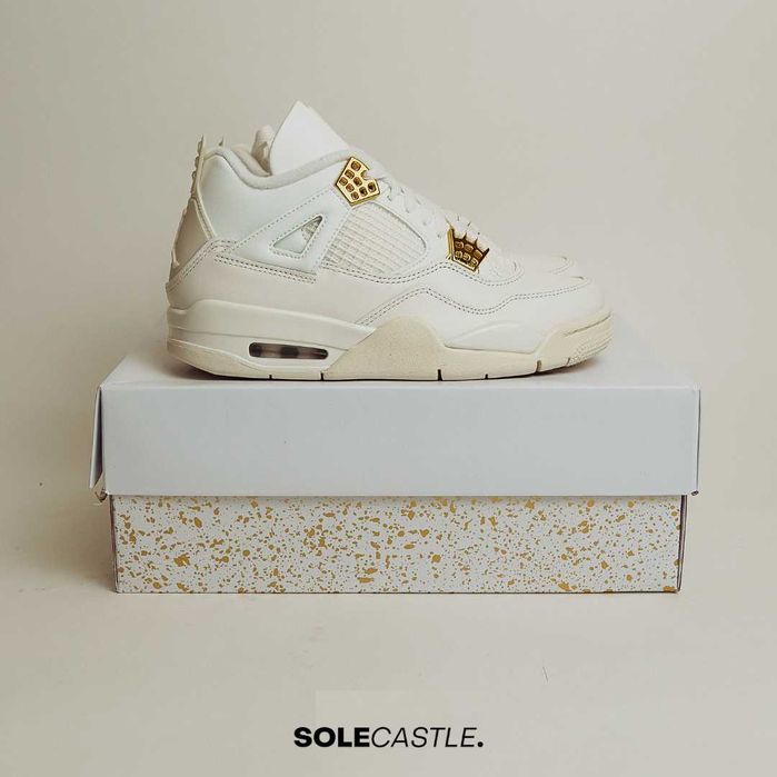 Nike Air Jordan Retro 4 'Metallic Gold