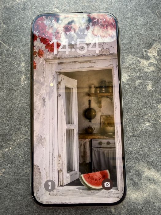 iPhone 15 Pro white titanium