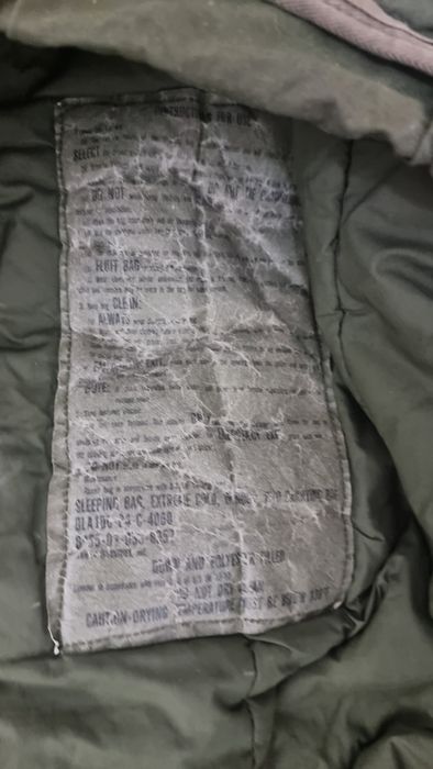 Спальный теплый мешок