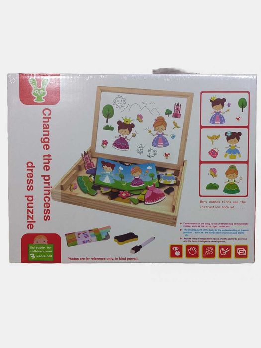 Двусторонний развитие знаний магнитная доска цветные мелки в комплекте