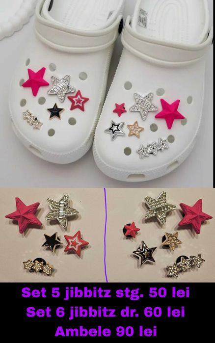 Set jibbitz pins pt Crocsi