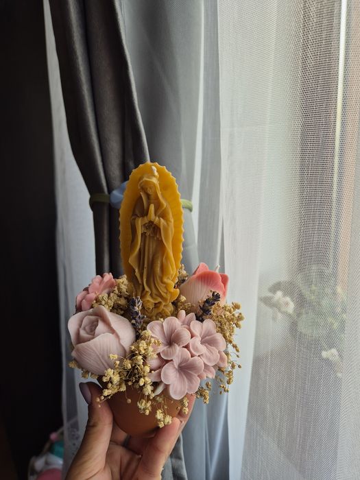 Aranjament de paste/lumanari de înviere