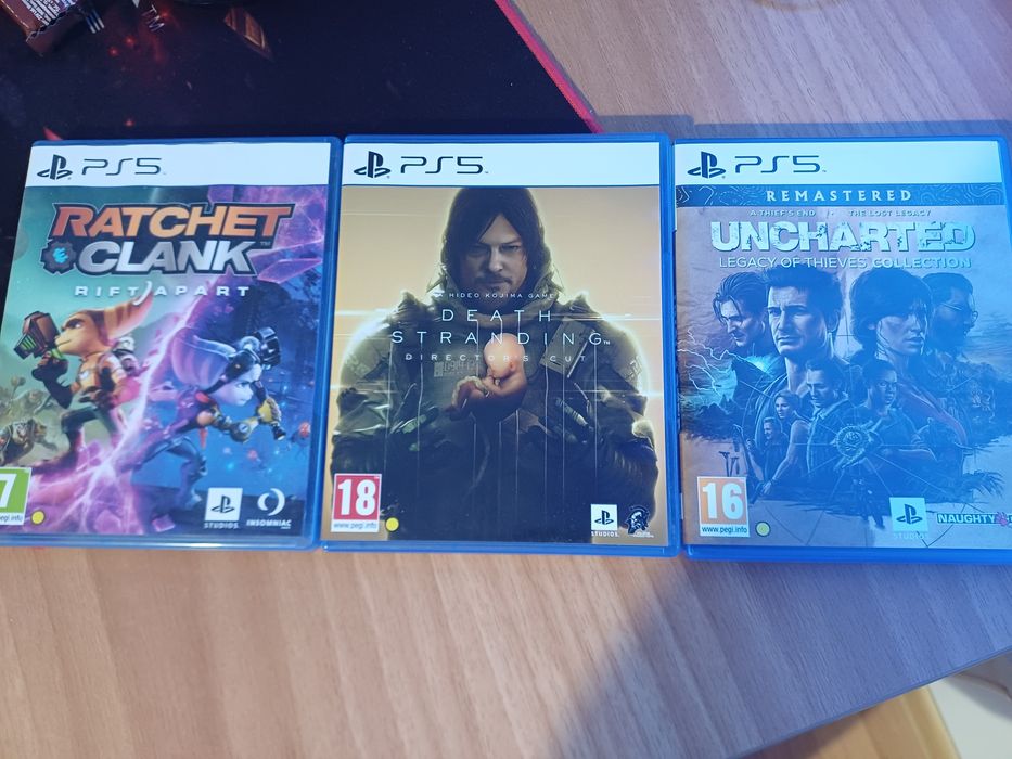 Игри за playstation5 и джойстик