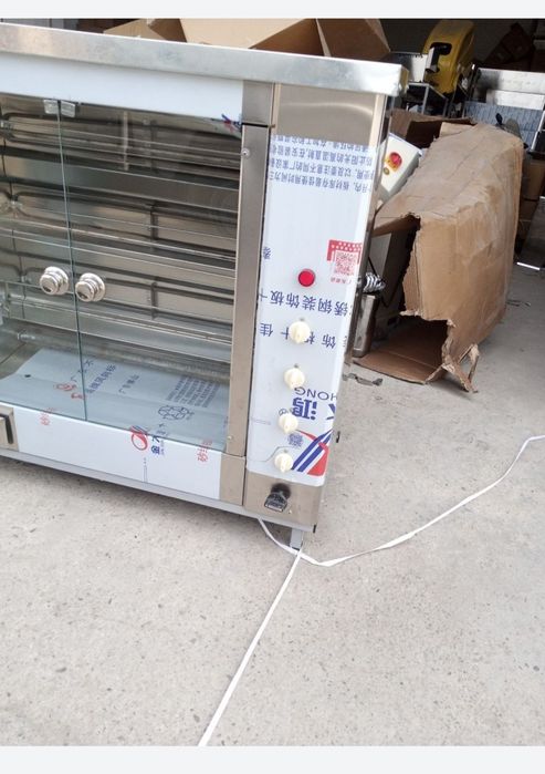 Grill aparat Tavuq baliq uchun Gaz va Tokli ARGINALI OPTOM NARX