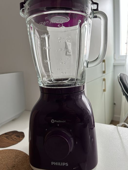 Blender Philips ProBlend 4, vas din sticlă, stare foarte bună