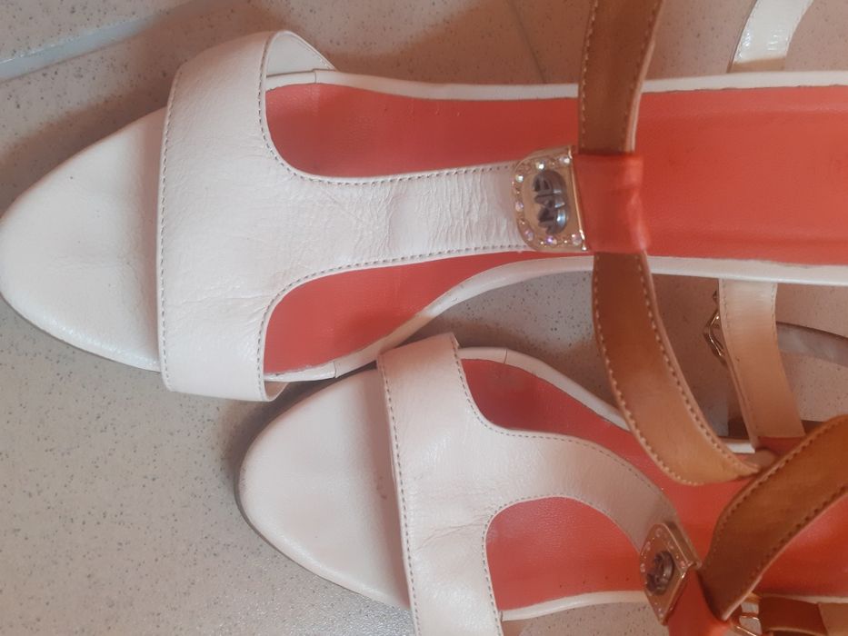 Дамски сандали 39 номер естествена кожа