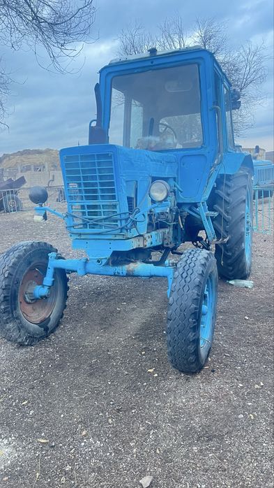 Трактор мтз 80, касилка к4,