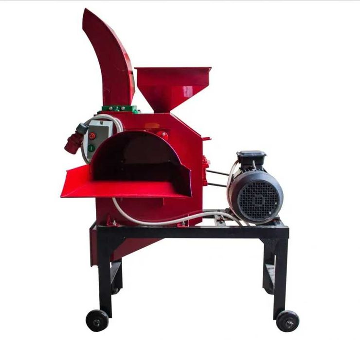 Tocator furaje UNITEH 400-24, motor inclus , max. 1000 kg/oră NOU Garantie 24 luni Livrare rapida