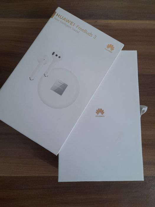 Huawei FreeBuds 3 White Ceramic - безжични Bluetooth слушалки