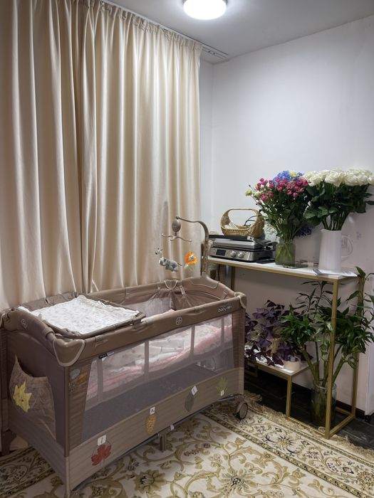 Детская кроватка  манеж