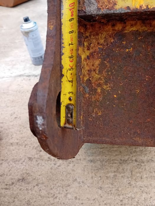 Cupa 22 cm profil circular miniexcavator 1.8 2.3 tone