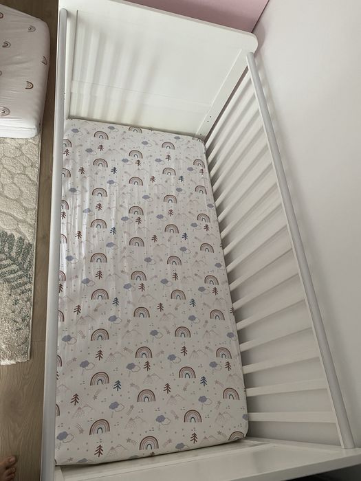 Patut transformabil Woodies + saltea