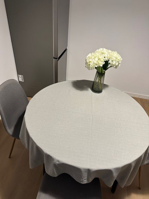 Față de masă, JYSK, gri, 140x240, pătrată