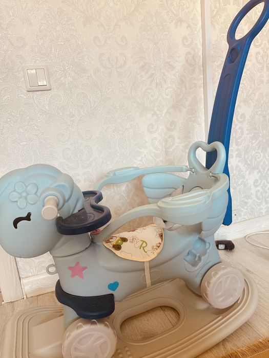 Детская каталка-качалка (2 в 1)