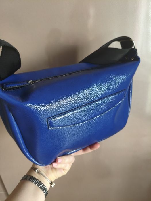 Co Geantă de damă din piele italiană Saffia handmade no Pun