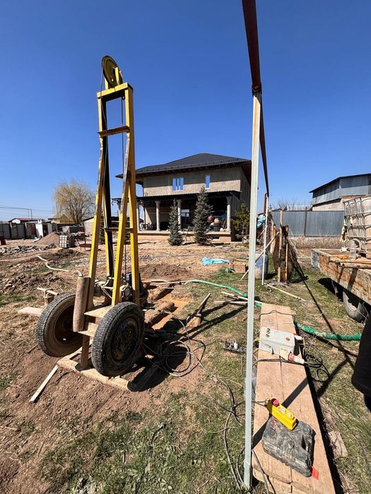 Бурение скважин. Бурим. 100 труба