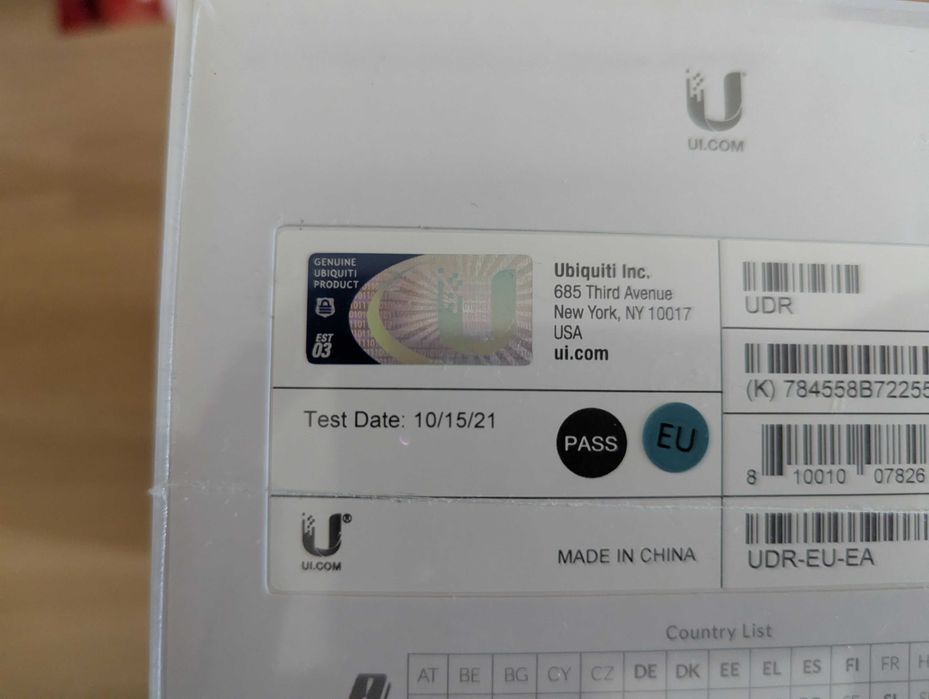 Нов Рутер Ubiquiti UniFi Dream Router UDR Wifi6