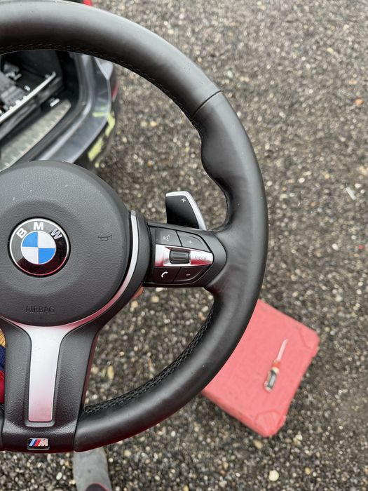 Volan M pachet padele distornic vibratii traffic jam BMW F10 F11 F01