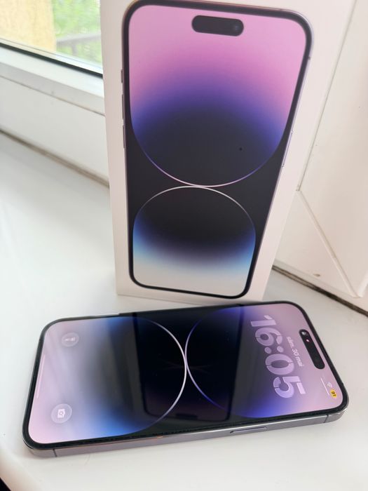 Vând iPhone 14 Pro Max 128 GB Deep Purple